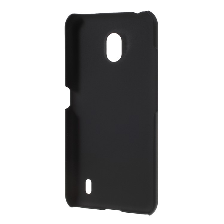 Rubberized PC Hard Cell Phone Cover for Nokia 2.2 - Black-3