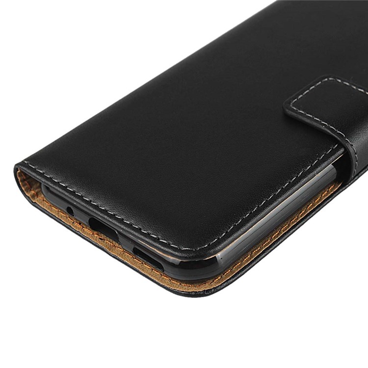 Genuine Leather Wallet Stand Phone Cover for Nokia 4.2 (2019)-10