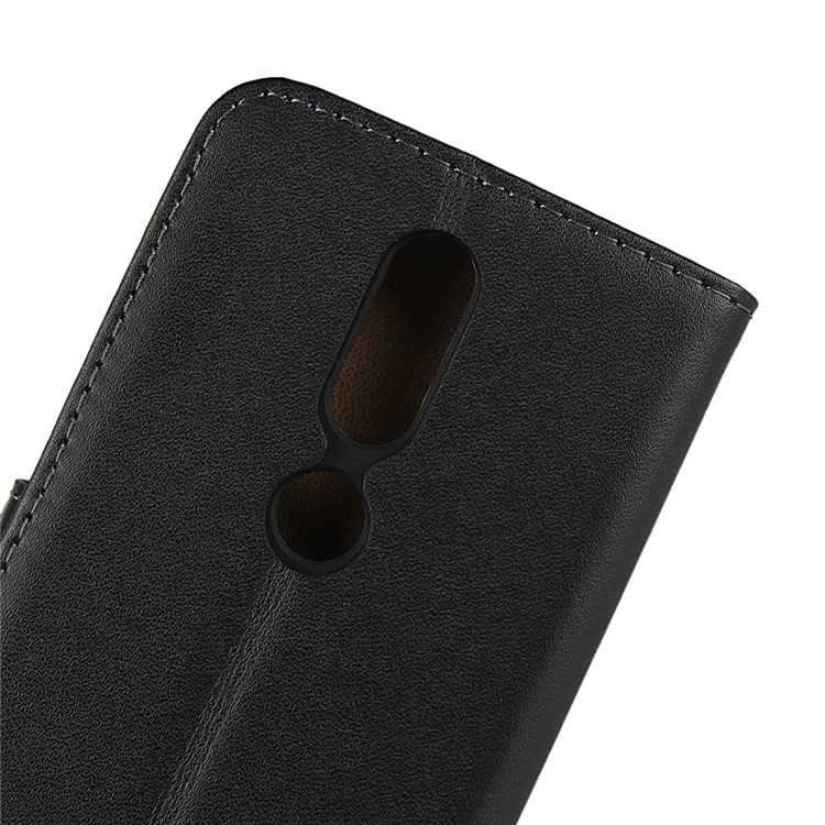 Genuine Leather Wallet Stand Phone Cover for Nokia 4.2 (2019)-9