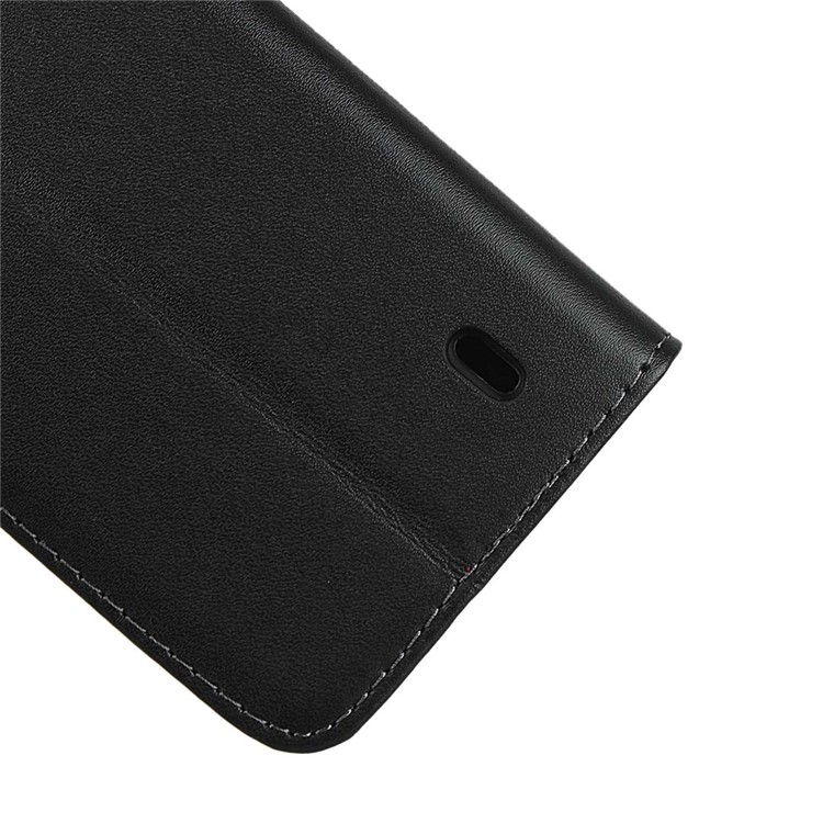 Genuine Leather Wallet Stand Phone Cover for Nokia 2.2-10