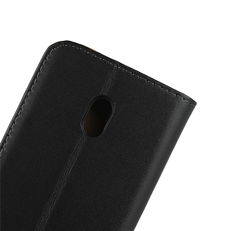 Genuine Leather Wallet Stand Phone Cover for Nokia 2.2-9