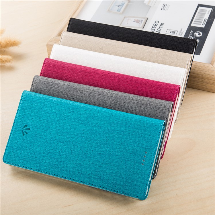 VILI DMX Leather Card Slot Stand Phone Cover for Nokia 3 - Grey-5