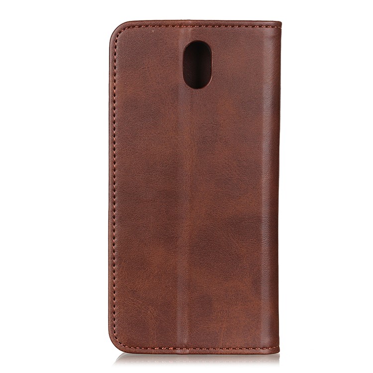 Auto-absorbed Wallet Leather Stand Phone Case for Nokia 2.3 - Coffee-7