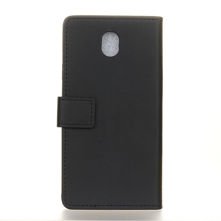 Leather Stand Phone Shell with Card Slots Casing for Nokia 2.3 - Black-3