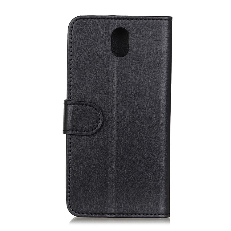 Wallet Leather Stand Mobile Phone Shell Case for Nokia 2.3 - Black-3