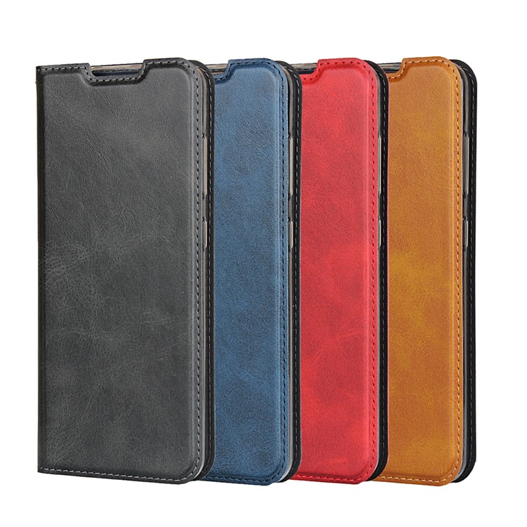 Leather with Card Holder Case with Stand for Nokia 7.2 - Black-10