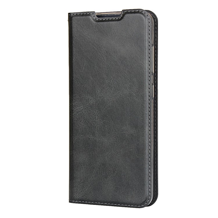 Leather with Card Holder Case with Stand for Nokia 7.2 - Black-3