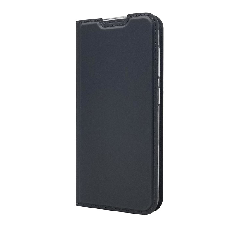 Magnetic Adsorption Leather with Card Holder Case for Nokia 4.2 (2019) - Black-8