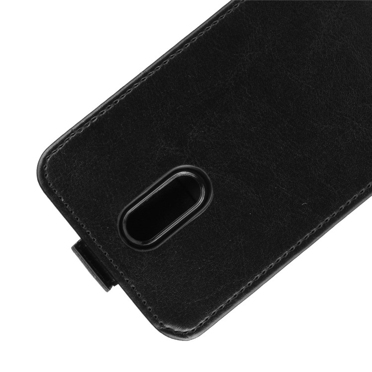 Crazy Horse Vertical Flip Leather Cell Phone Shell for Nokia 2.3 - Black-3