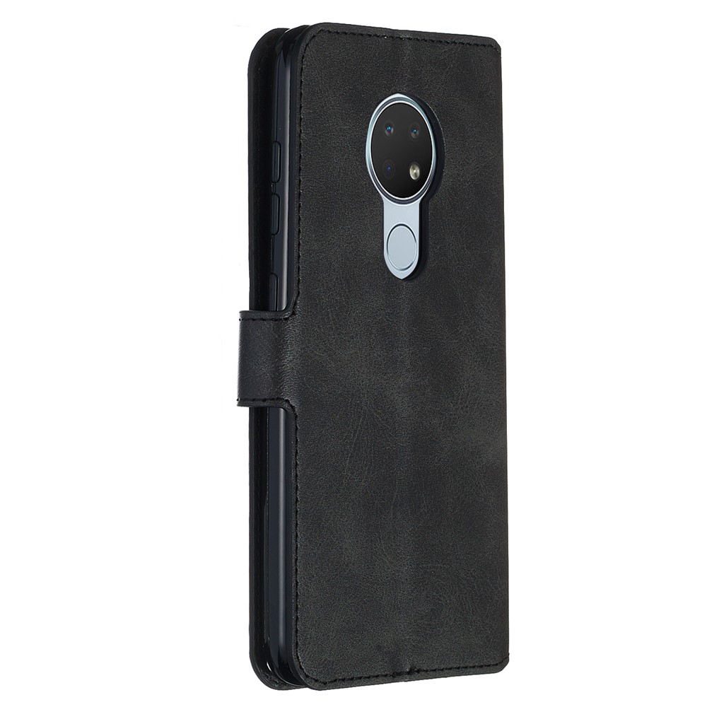 Wallet Leather Stand Case for Nokia 7.2/6.2 - Black-6