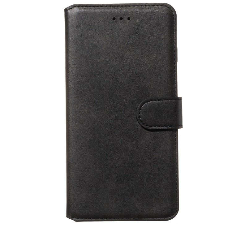 Wallet Stand Flip Leather Phone Case for Nokia 3.2(2019) - Black-2