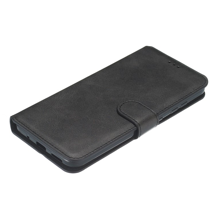 Wallet Stand Flip Leather Phone Case for Nokia 3.2(2019) - Black-6