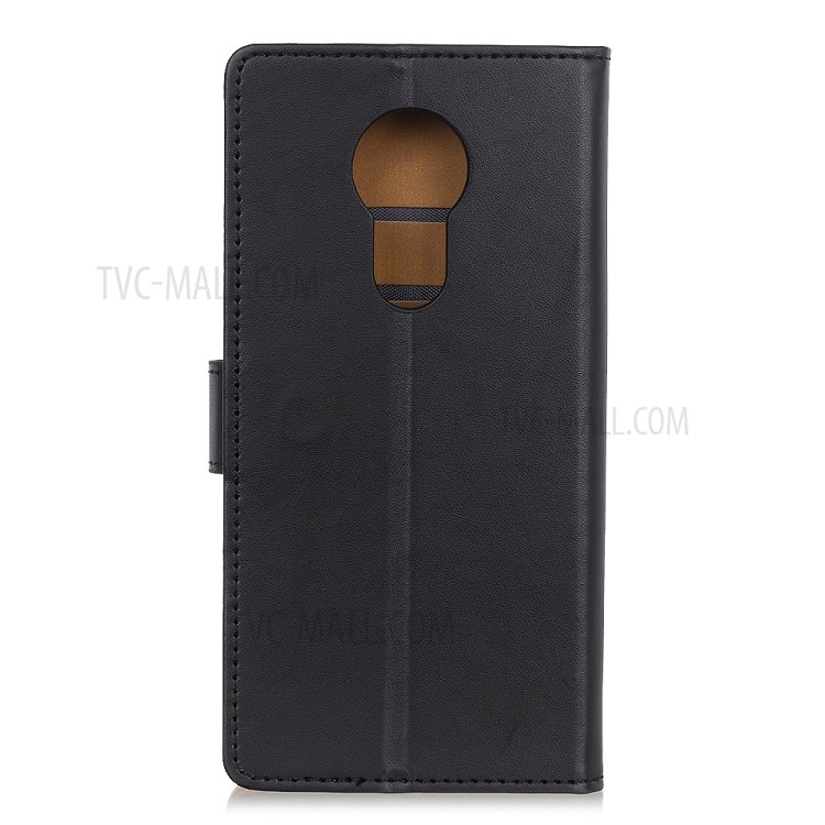 Leather Case Protective Case for Nokia 5.3 - Black-2