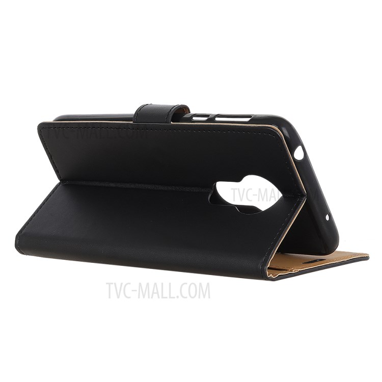 Leather Case Protective Case for Nokia 5.3 - Black-9