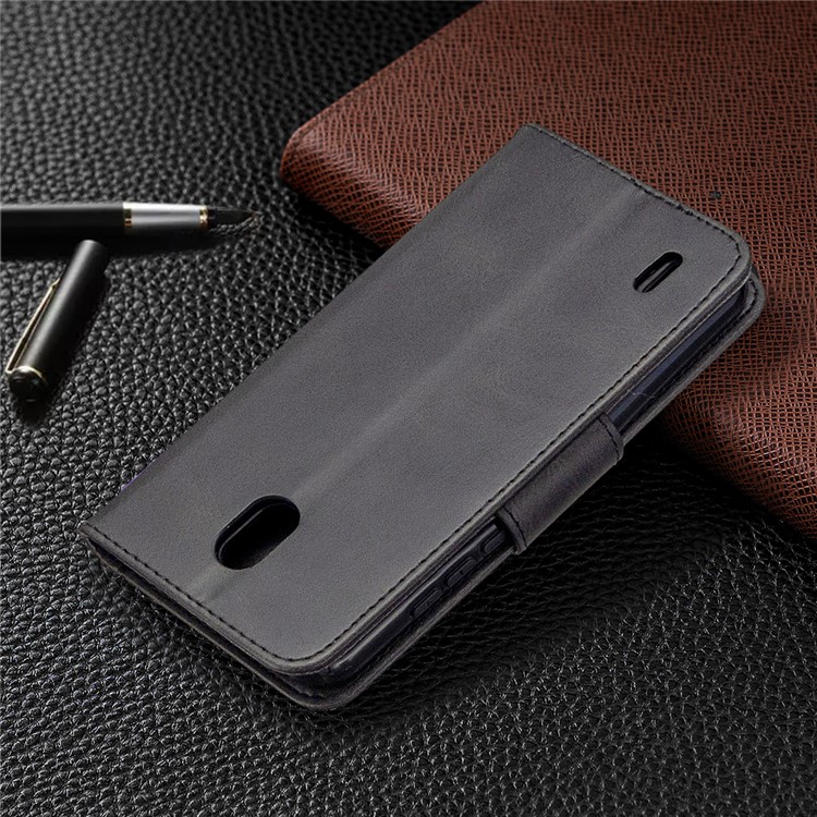 Wallet Stand PU Leather Phone Protection Case for Nokia 1.3 - Black-8