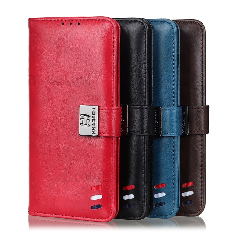 Wallet Stand Leather Protective Case for Nokia C2 - Black-10