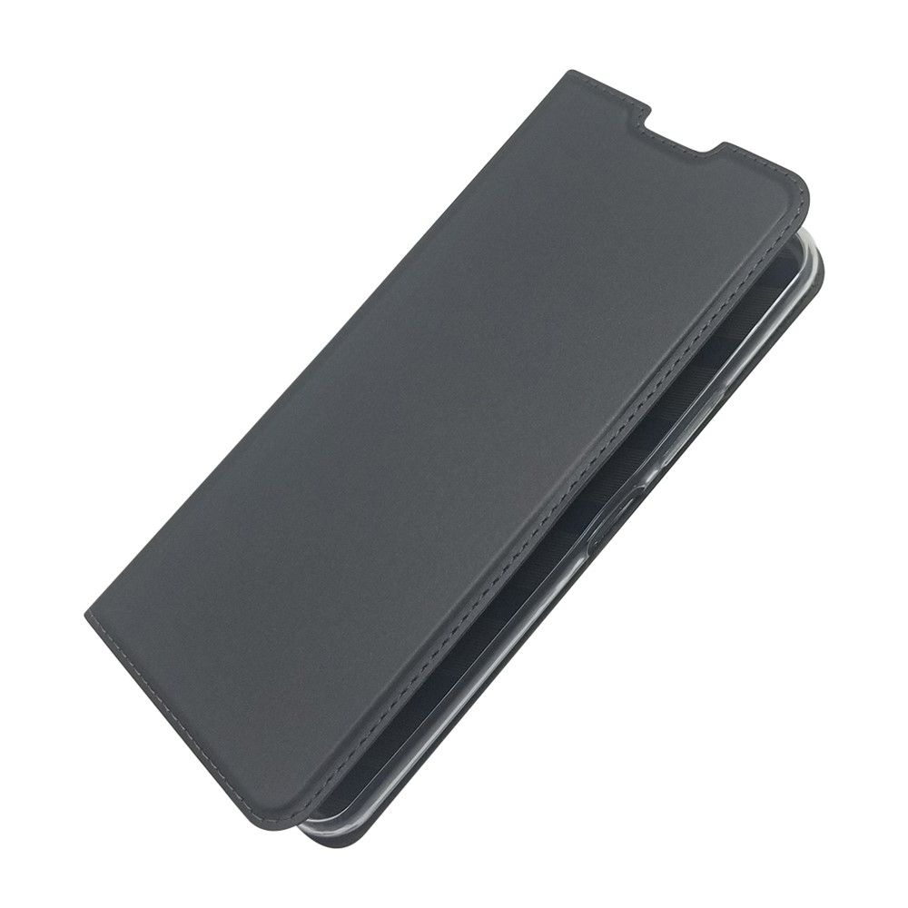 Auto-absorbed Card Slot Leather Protection Cover for Nokia 8.3 5G - Black-6