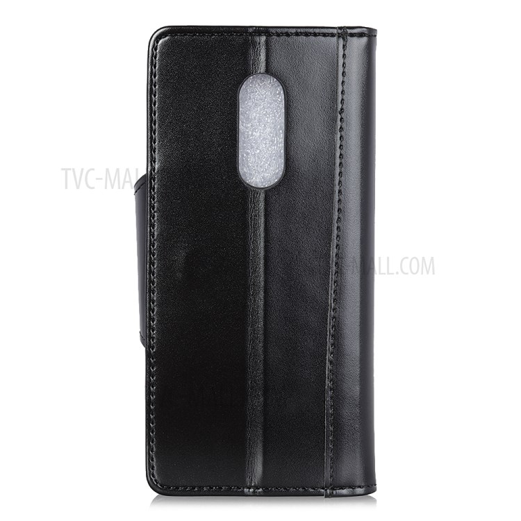 PU Leather with Wallet Mobile Phone Cover for Nokia C3 - Black-2