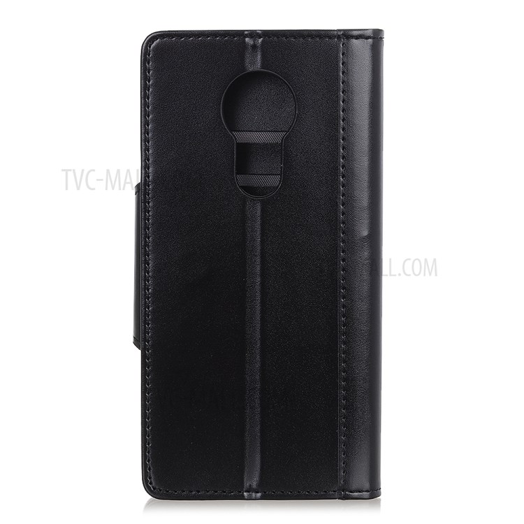 PU Leather Stylish Design Mobile Phone Case for Nokia 3.4 - Black-3