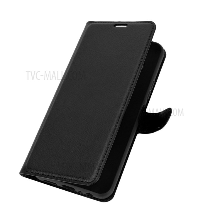 Litchi Grain Wallet Stand Leather Flip Phone Case for Nokia 8.3 5G - Black-7