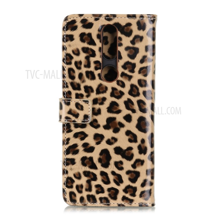 Leopard Pattern for Nokia 2.4 Wallet Leather Mobile Phone Case-3