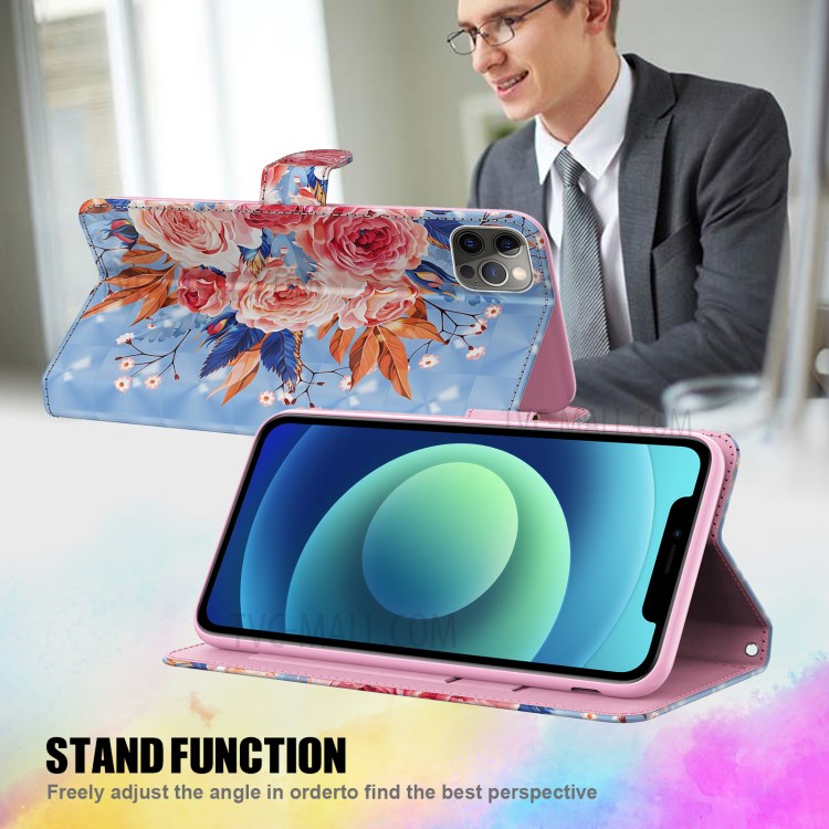 Light Spot Decor Pattern Printing Shell for Nokia 2.4 Leather Stand Cover with Lanyard - Vivid Flower-8