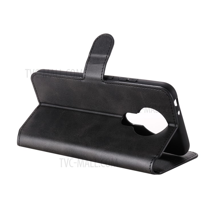 ENKAY ENK-PUC032 PU Leather + TPU Wallet Stand Case for Nokia 3.4 / 7.3 Phone Shell - Black-2