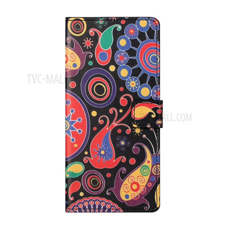 Protective Cover for Nokia 5.4 Wallet Pattern Printing Leather Phone Shell - Circle-4