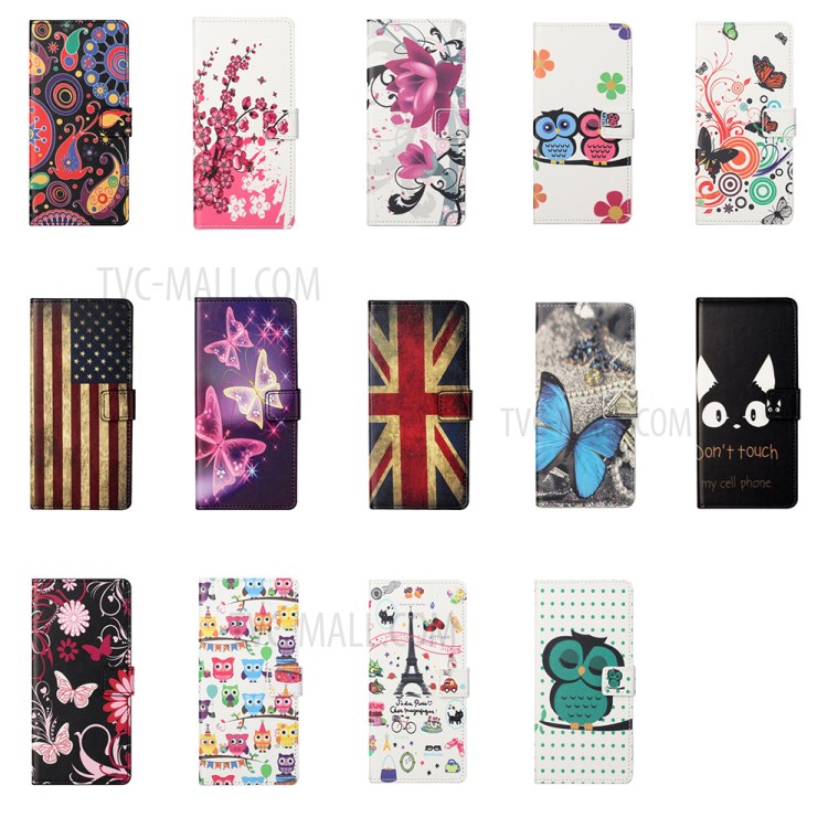 Protective Cover for Nokia 5.4 Wallet Pattern Printing Leather Phone Shell - Circle-7