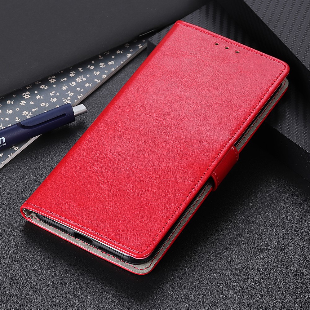 Wallet Stand Design PU Leather Protective Shell Case for Nokia 6.3 - Red-12