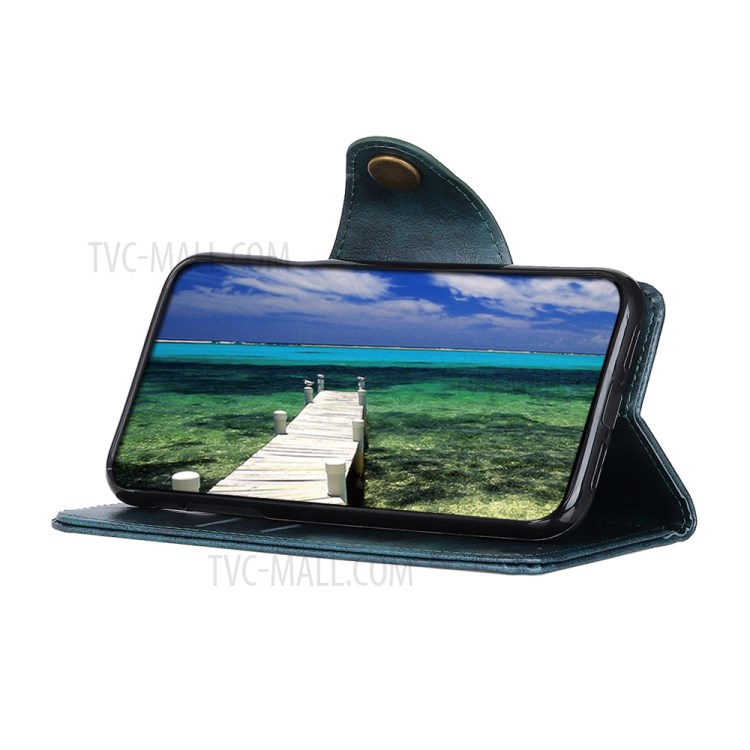 Wallet Leather Stand Case Cover for Nokia 6.3 - Blue-2