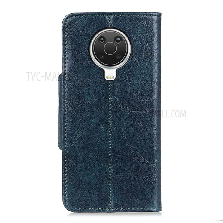 Wallet Leather Stand Case Cover for Nokia 6.3 - Blue-7