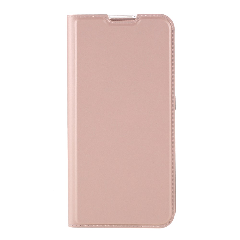 Auto-absorbed PU Leather Card Holder Phone Shell Cover Case Stand for Nokia 5.4 - Rose Gold-9