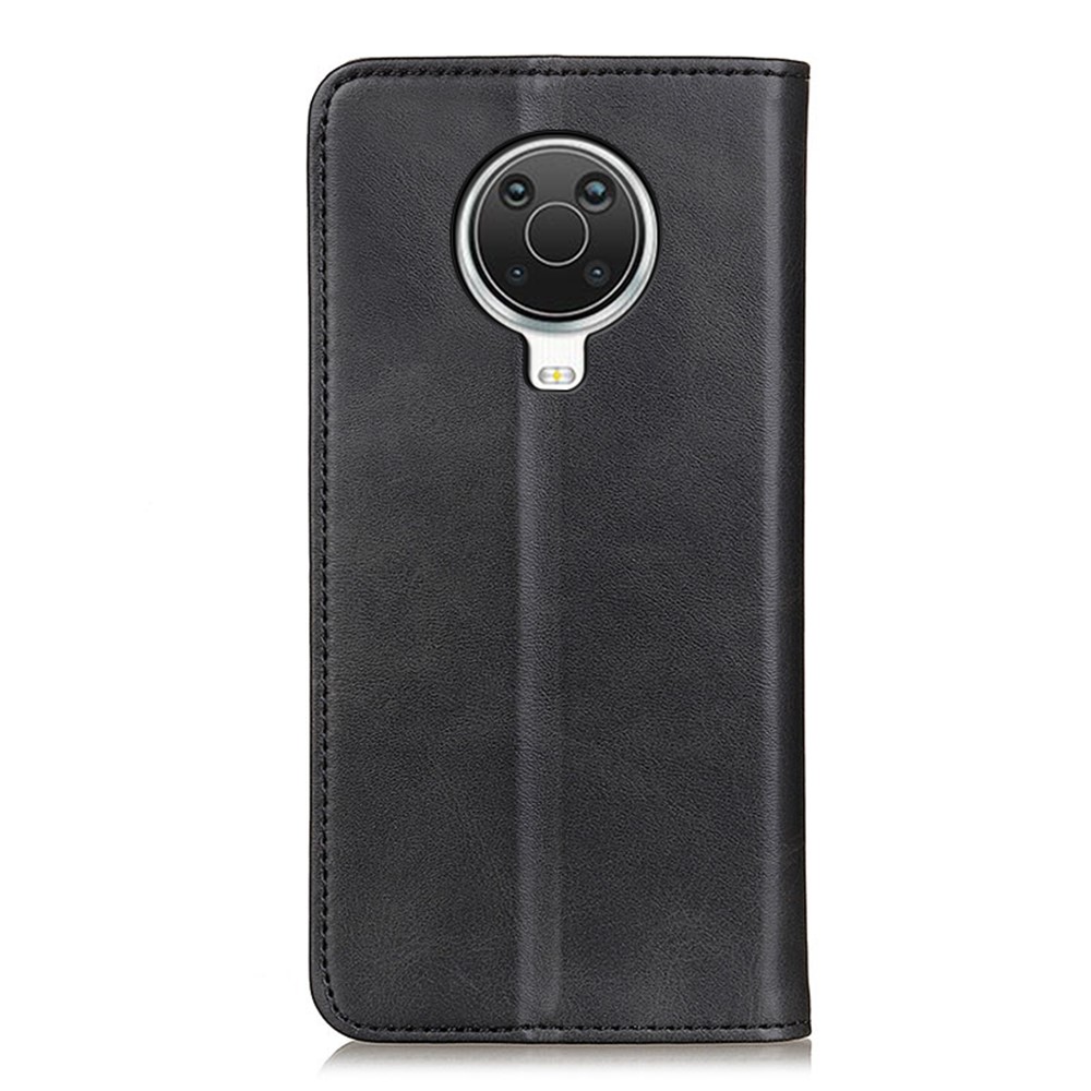 Magnetic Closure Split Leather Wallet Stand Phone Cover for Nokia G10/G20 - Black-5