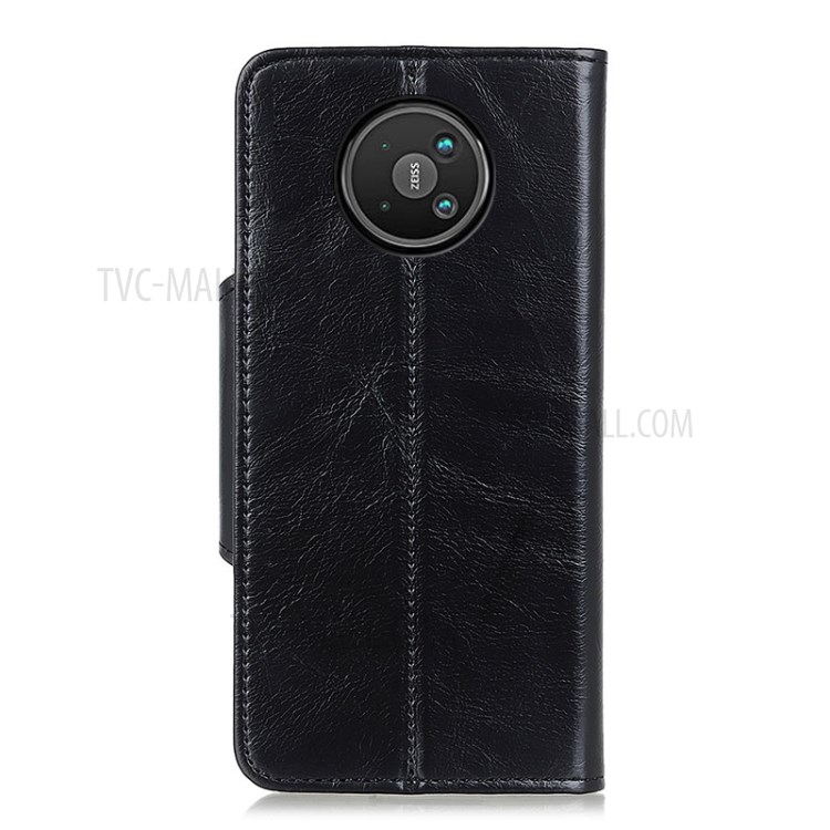 Wallet Leather Stand Case for Nokia 8 V 5G UW Cover - Black-3