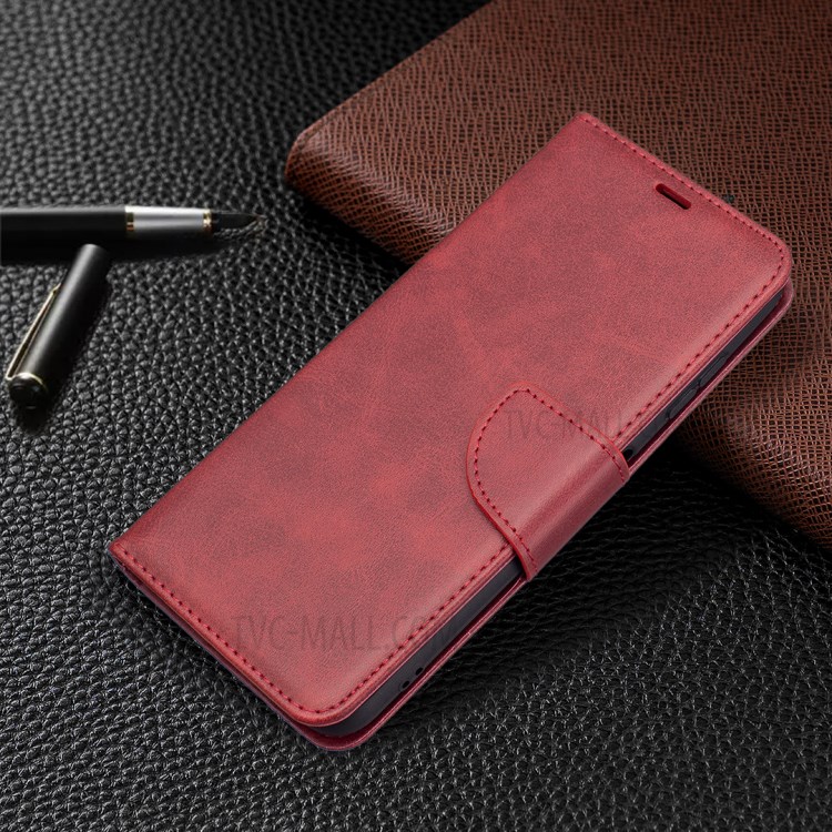 Wallet Leather Stand Case for Nokia G20 - Red-7