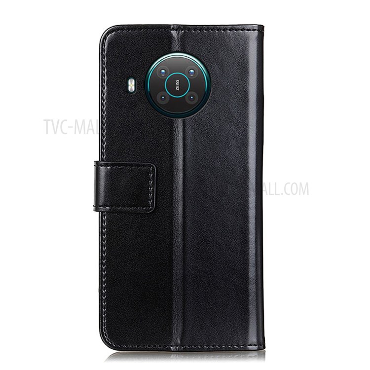 Wallet Design Full Coverage PU Leather Stand Mobile Casing for Nokia X10/X20 - Black-3