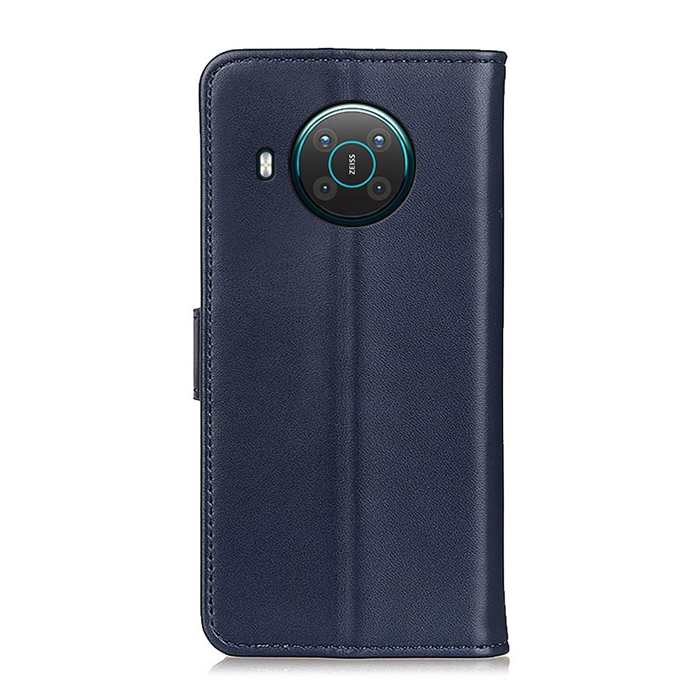 Wallet Leather Stand Case for Nokia X20/X10 - Blue-10