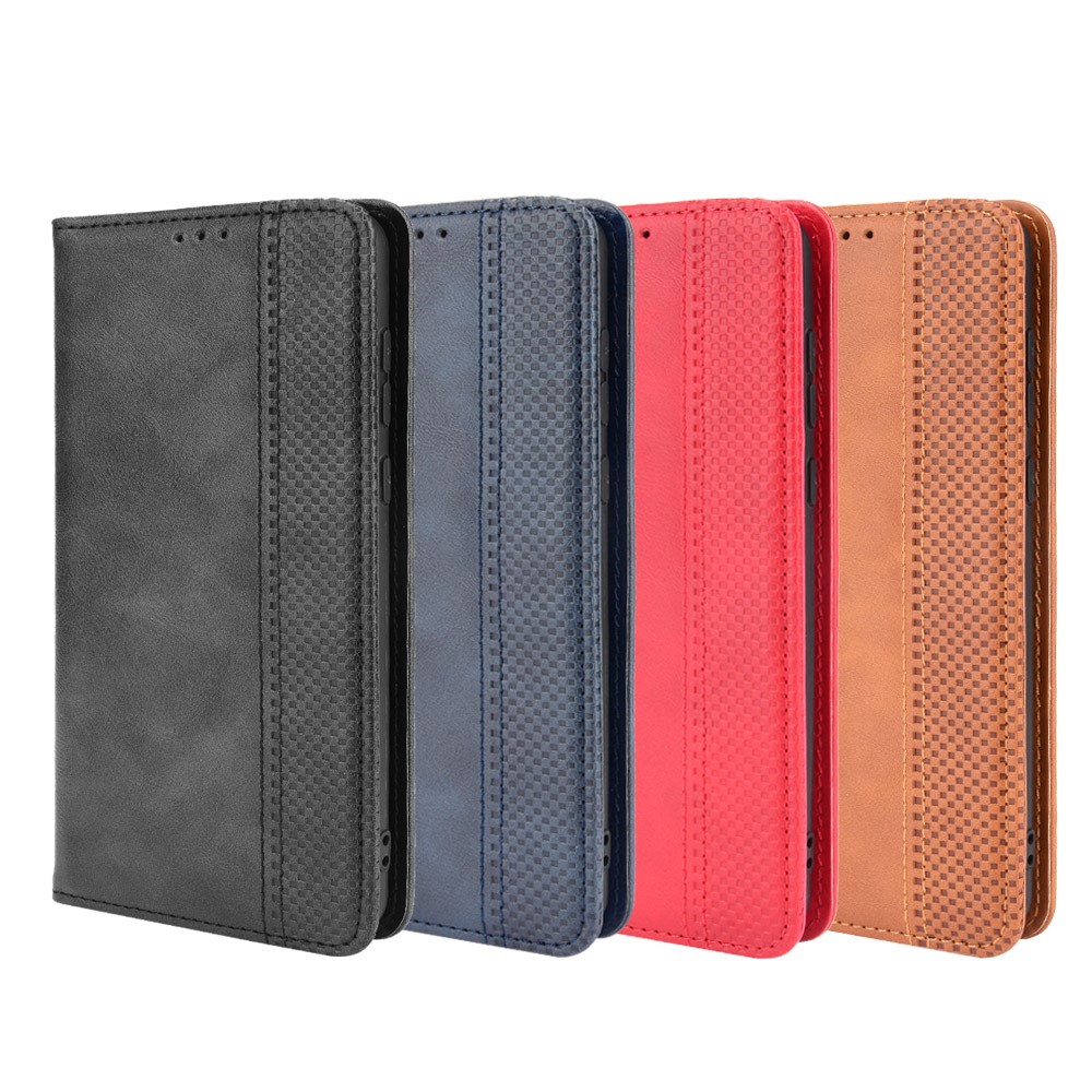 For Nokia C30 Retro Textured Surface Phone Leather Case Shockproof Leather Phone Wallet Stand Cover - Brown-12