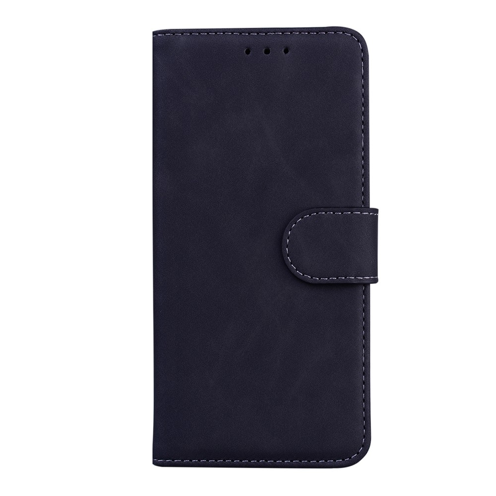 Scratch Resistant Anti-Drop High-quality Leather Protective Phone Case Shell with Stand and Wallet for Nokia C10/C20 - Black-2