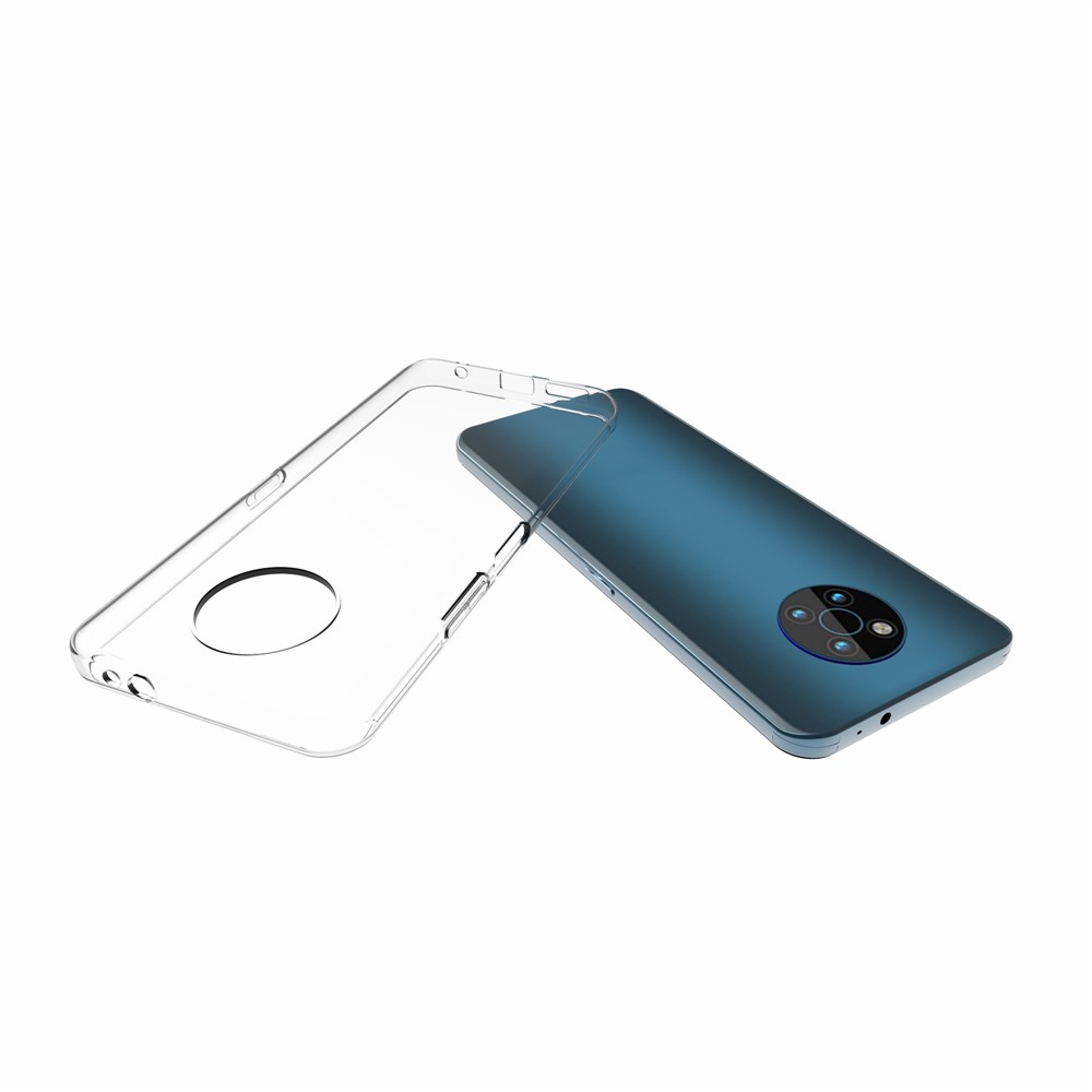 10Pcs/Pack Flexible Clear TPU Watermark-Free Inner Scratch-Resistant Protective Case Cover for Nokia G50 5G-3