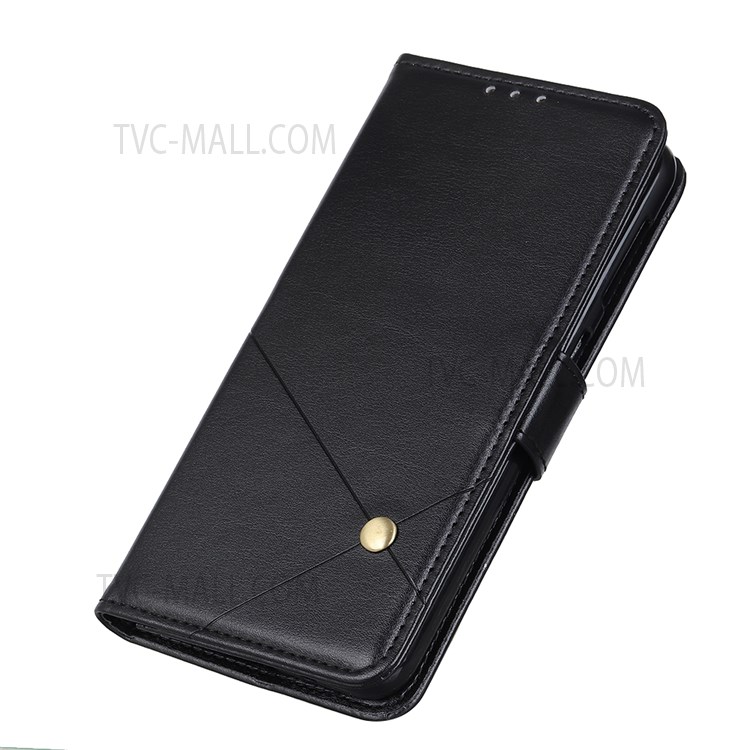 For Nokia G50 Premium PU Leather Stand Wallet Flip Folio Cover Shockproof TPU Interior Phone Case - Black-7