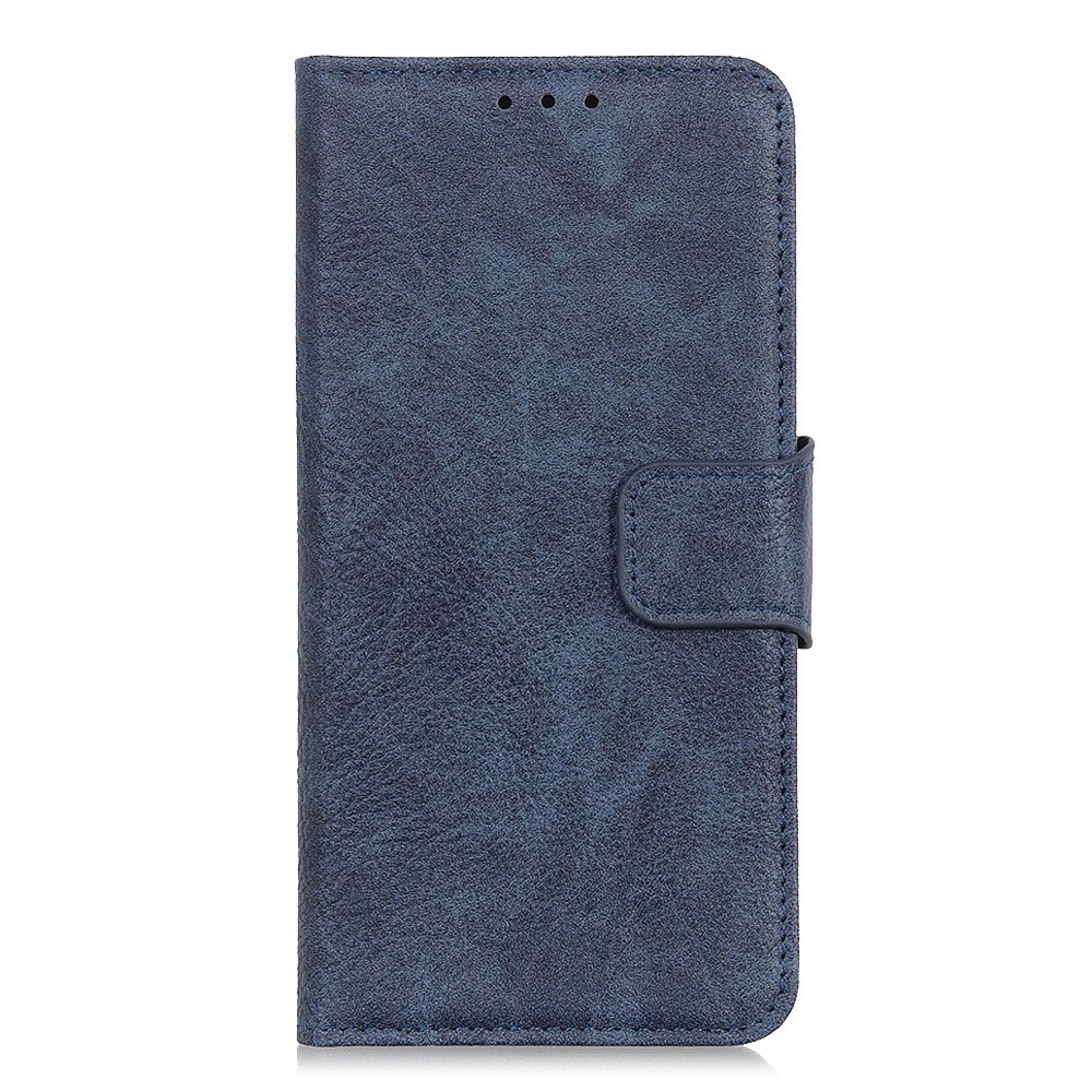 Magnetic Clasp Litchi Texture PU Leather and TPU Inner Lining Phone Flip Shell Wallet Phone Stand Cover for Nokia C30 - Blue-2