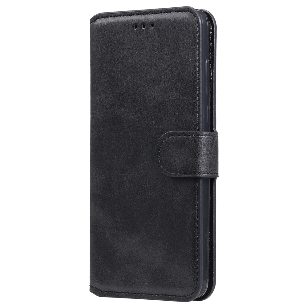 Classic Stand Folio Flip Anti-scratch Cover PU Leather Wallet Drop-proof Mobile Phone Case Shell for Nokia G50 5G - Black-2