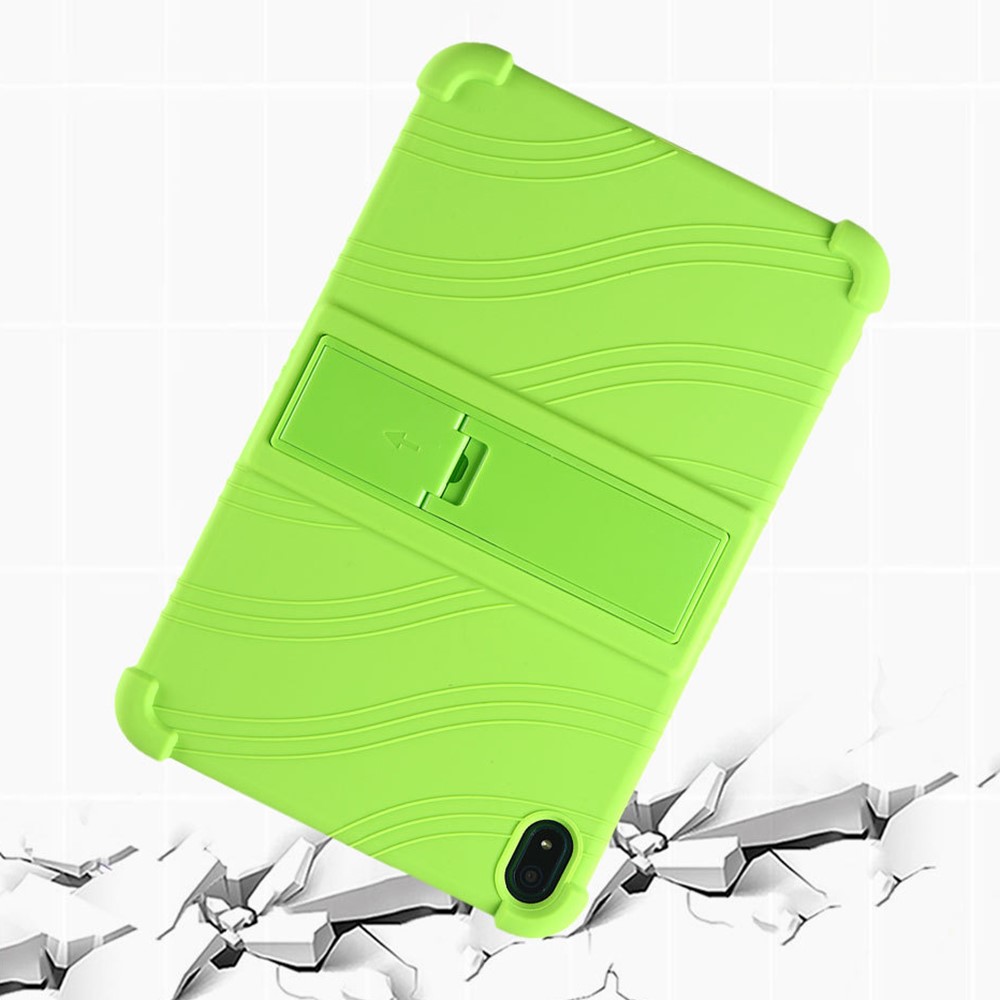 Flexible Silicone Tablet Shell for Nokia T20 Cover with Foldable Supporting Kickstand - Multi-color-5