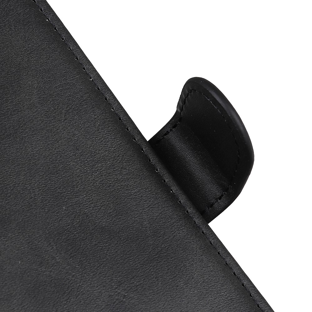 For Nokia G11/G21 Textured PU Leather Flip Folio Book Phone Case Wallet Stand Magnetic Lock Protective Cover - Black-7