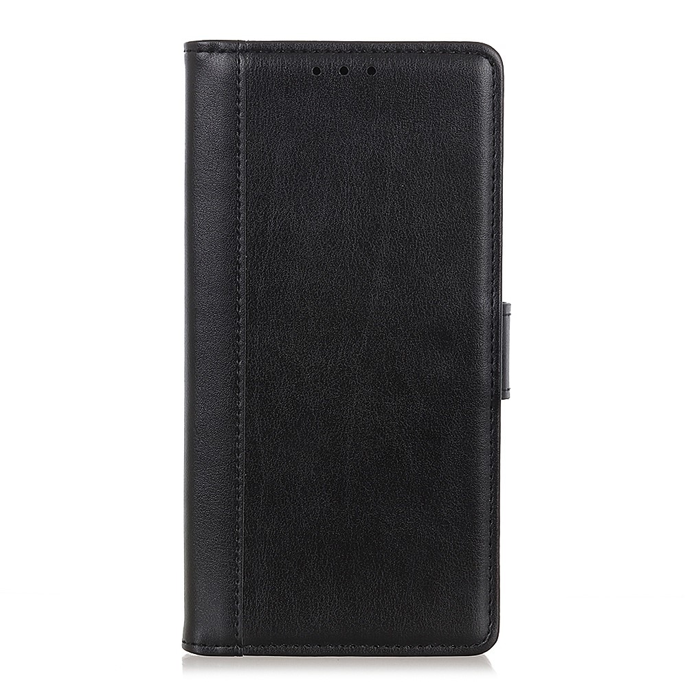For Nokia X100 PU Leather Flip Case Stand TPU Shockproof Wallet Magnetic Buckle Phone Cover - Black-7