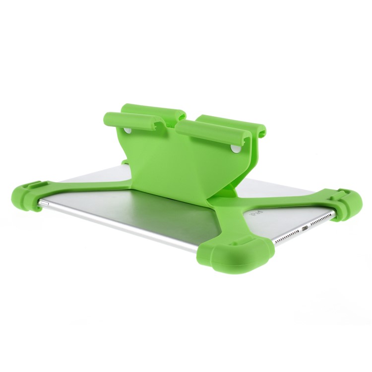 Universal Butterfly Kickstand Silicone Case Cover for iPad Air 2 / Samsung Galaxy Note 10.1 Etc - Green-7