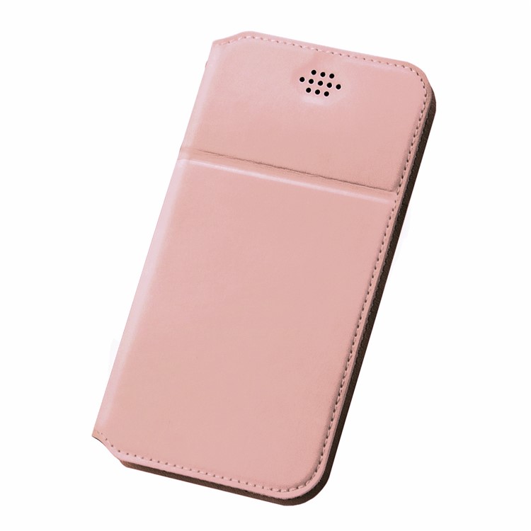

DUX DUCIS No Camera Hole Universal Leather Cover for iPhone 8/Google Pixel 2, Size: 145 x 73mm - Rose Gold, iPhone 8