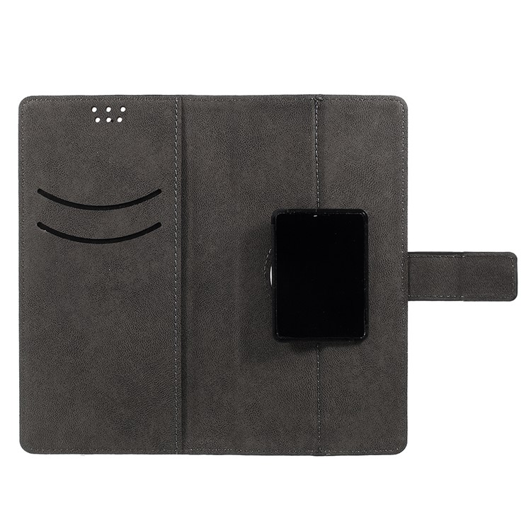Étui de portefeuille en cuir PU pour iPhone 8/7 / 6s / 6 et autre smartphone entre 4,7-5 pouces-7